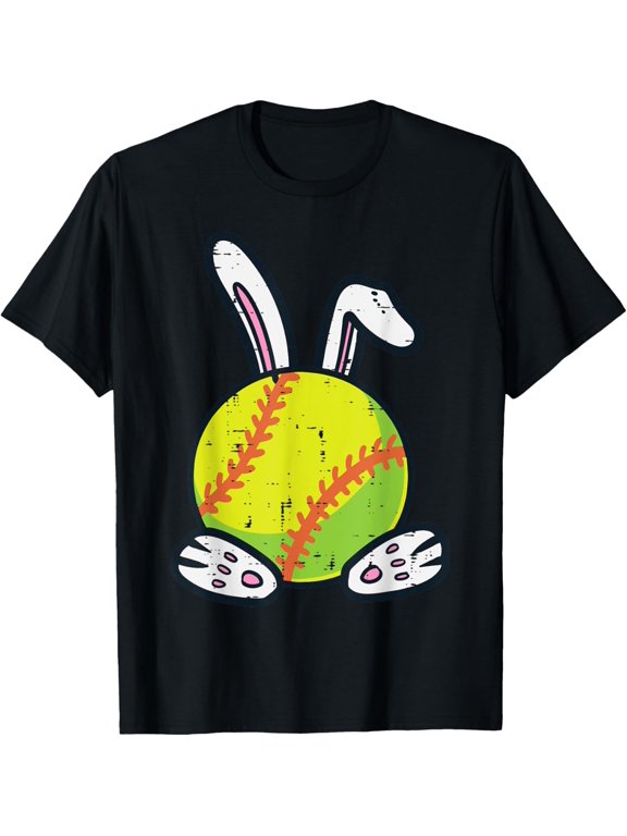 Easter Tennis Ball Bunny Funny Sports Player Men Women Kids T-Shirt men and women can wear, black, white, gifts
