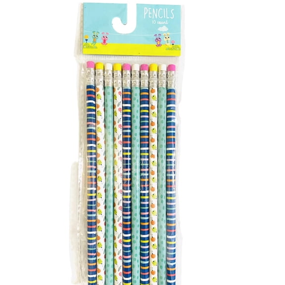 Easter Themed Pencils 10 Count