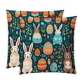 thumbnail image 1 of Easter Throw Pillow Covers Inserts with Unique Patterns - Set of 2 for Pillows Covers - Available in 16x16, 18x18, 20x20 Inches - Great for Throw Pillow Covers - Versatile for Various Occasions, 1 of 6