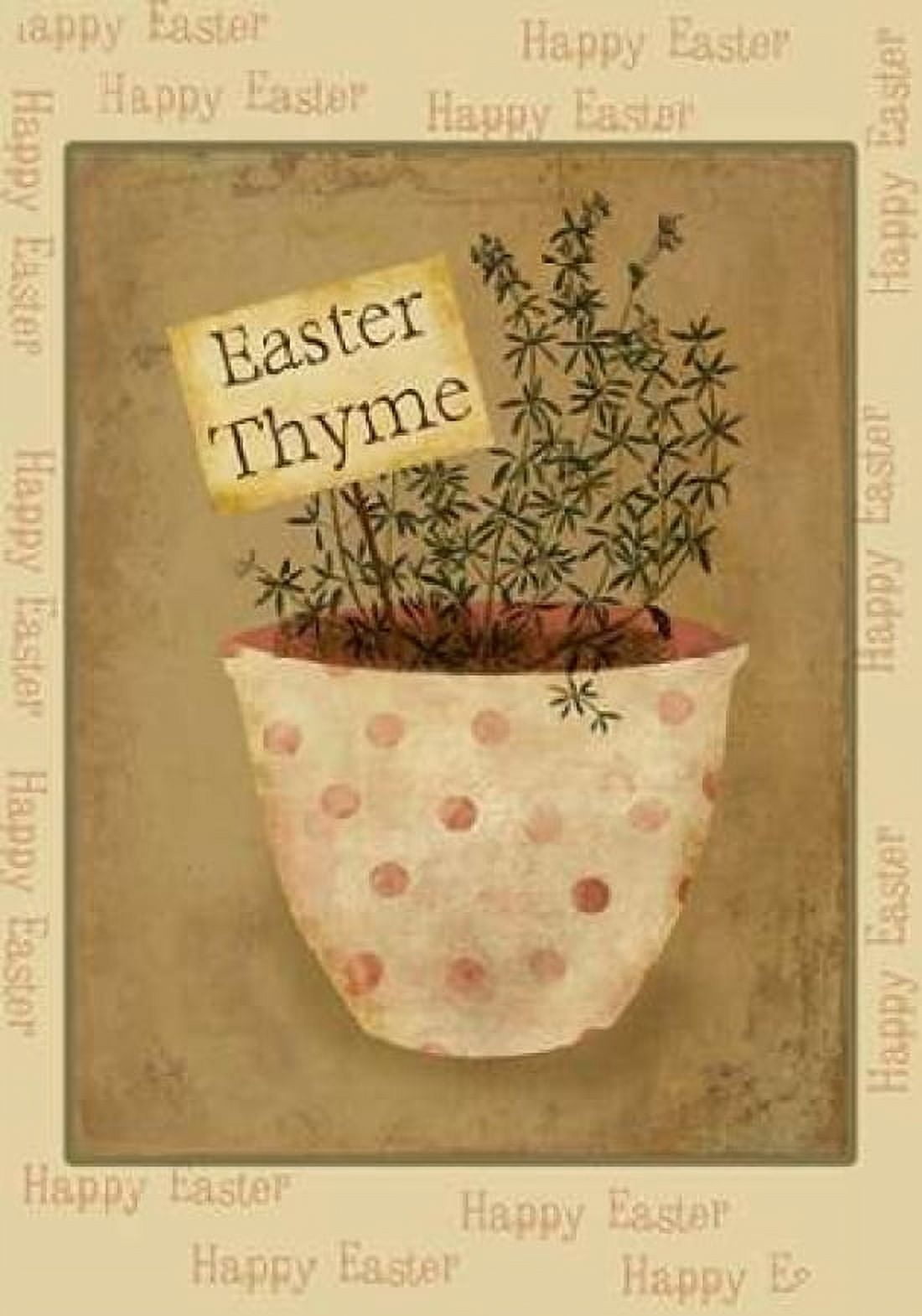 Easter Thyme Canvas Art - Beth Albert (20 x 28)