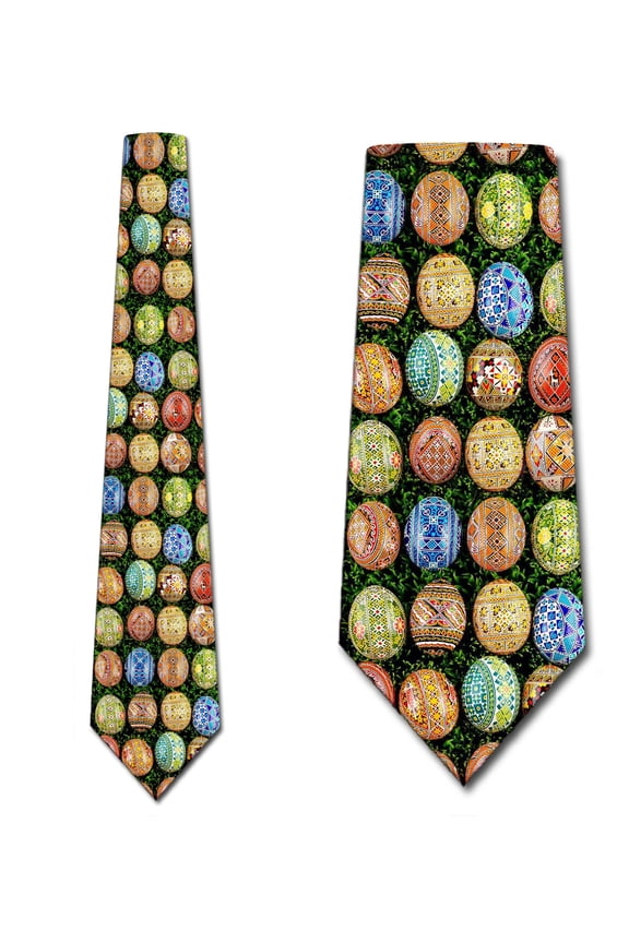 Easter Ties Mens Easter Egg Necktie by Three Rooker