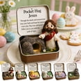 thumbnail image 1 of Easter Tin Box with Plush Toy Surprise Gift Set Holiday Storage Container for s Stocking Stuffer(F), 1 of 6