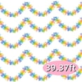 thumbnail image 1 of Easter Tinsel Garlands Spring Garland with Eggs Outdoor Hanging Glitter Streamers for Mantle Tree for Easter Spring Themed Party, Classroom Decorations 39.37Ft Design3, 1 of 6