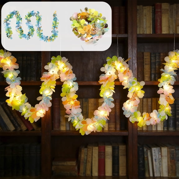 Easter Tinsels And Ribbon String Lights - Suitable for Trees Fireplaces Bedrooms Offices Classrooms Parties Indoor Outdoor