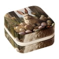 thumbnail image 1 of Easter Travel Portable Decorative Box - Square Jewelry Storage and Organizer Box for Rings, Earrings, Necklaces, and Bracelets - Suitable for Girls and Women - Necklace Organizer Box, 1 of 6