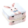 thumbnail image 1 of Easter Travel Portable Square Jewelry Box for Rings Earrings Necklaces Bracelets Girls Women Display Case Holder Organizer Stand Storage Box, 1 of 6