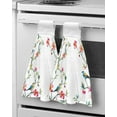 thumbnail image 1 of Easter Tulips Rabbit Watercolor Hand Towels Kitchen Bathroom Hanging Cloth Quick Dry Soft Absorbent Microfiber Towels, 1 of 7