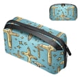 thumbnail image 1 of Easter USB Case Digital Bag Cord Organizer Box Charger Case Oxford Cloth Waterproof Electronics Storage Bag 5.9x9.44x3.14 in, 1 of 6