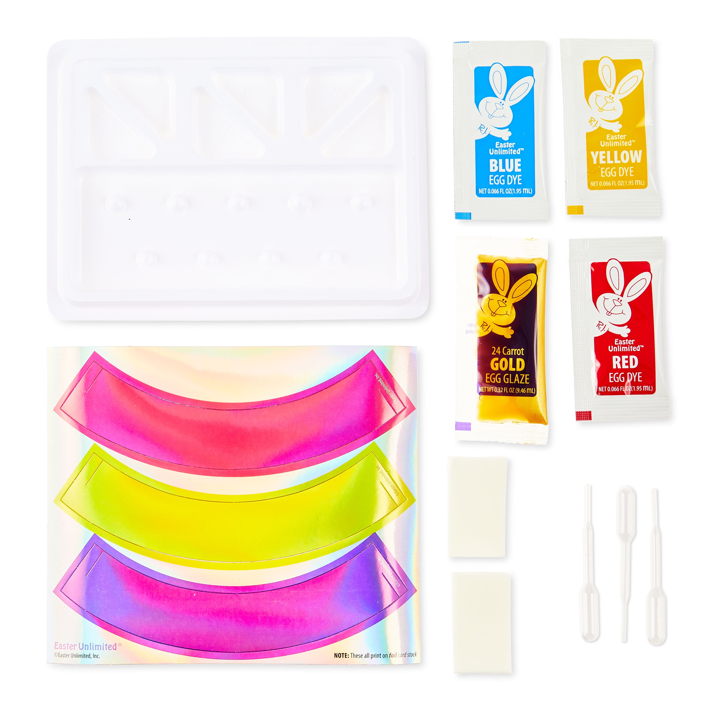 Easter Unlimited, 24 Karat Easter Egg Coloring Kit - Walmart.com