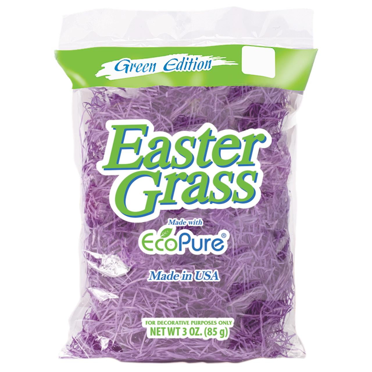 Easter Unlimited EcoPure Biodegradable Easter Grass, Purple, 3 oz