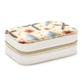 thumbnail image 1 of Easter Velvet Portable Storage Box with Removable Compartment – Gift-Ready, Earring Holder Jewelry Box and Jewelry Organizer, 1 of 7