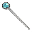 thumbnail image 1 of Easter Vintage Silver Lace-Edged Bookmark: a Delightful Gift for Book Lovers and Readers, 1 of 5