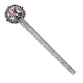 thumbnail image 1 of Easter Vintage Silver Lace-Edged Bookmark: a Gift for Readers and Book Lovers, 1 of 5