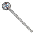 thumbnail image 1 of Easter Vintage Silver Lace-Edged Bookmark: a Thoughtful Gift for Readers and Book Lovers, 1 of 5