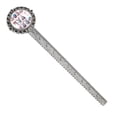 thumbnail image 1 of Easter Vintage Silver Lace-Edged Bookmarks: the Gift for Book Lovers and Readers, 1 of 5
