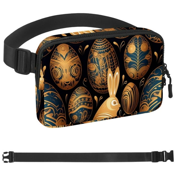 Easter Waist Fanny Pack-Travel Bag Fanny Pack For Women & Men Cute Waist Bag, Hiking Travel Camp Running, Strap Extension, Easy Carry Any Phone, Passport, Wallet