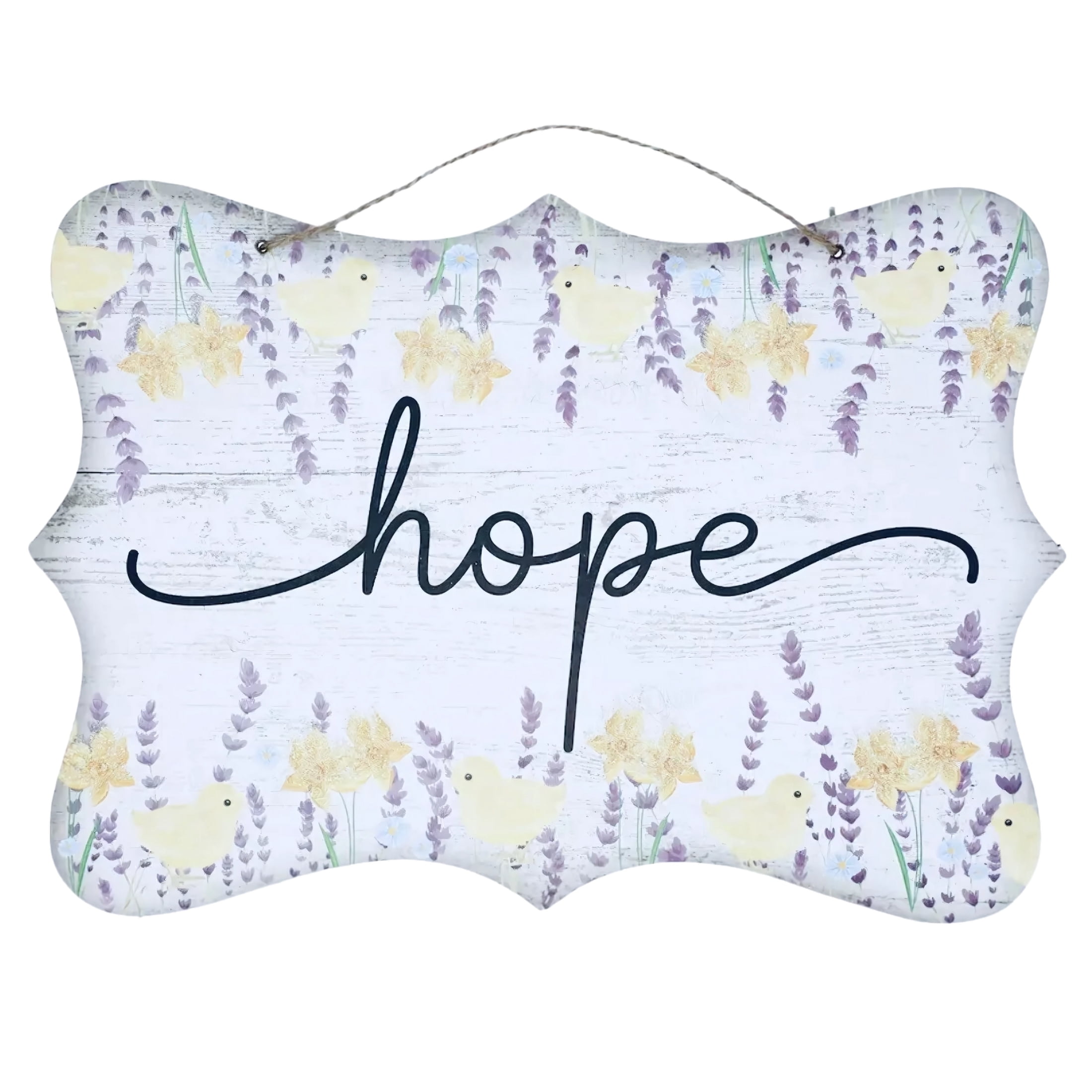 Easter Wall Hanger Hope Design Hanging Decor for Easters Home Kitchen ...