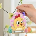 thumbnail image 1 of Easter Wallet Pendant Charm Wooden Hanging Ornament Holiday Keychain Decoration Home Car Accessory Spring Party Gift Festive Decor, 1 of 9