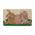 thumbnail image 1 of Easter Welcome Doormat Indoor Easter Doormat Easter Eggs Outdoor Mat Non Slip Front Porch Rug For Home Entrance Decoration, 1 of 5