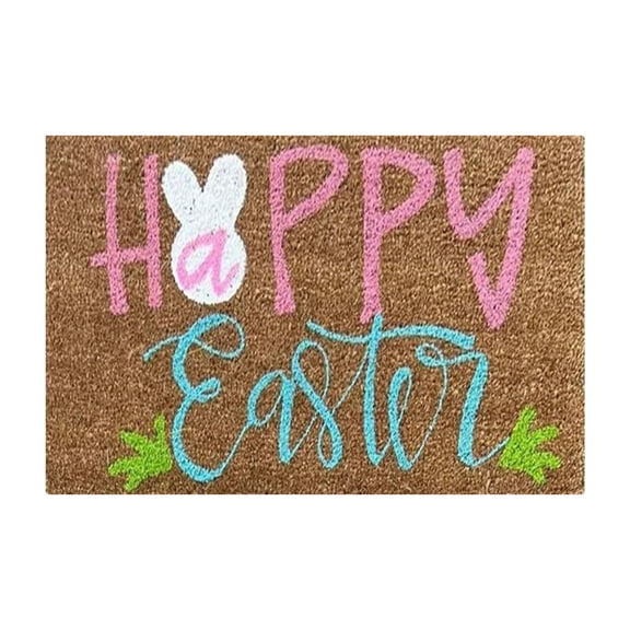 Easter Welcome Doormat for Outdoor Entrance Mats Holiday Mats Welcome Door Mats Polyester Door Mats Doormat Home Decoration