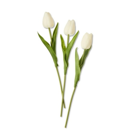 Easter Artificial White Tulip Bundle, by Way To Celebrate