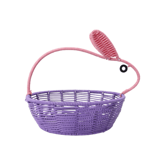 Easter Wicker Baskets, Imitation Wicker Storage Baskets, Handmade Wicker Baskets, Storage Baskets for Organizing, Decorative Wicker Baskets, Wicker Easter Baskets for Home Decor Gift Giving
