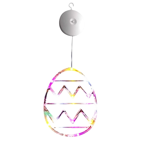 Easter Window Decorations Lights Easter Eggs Suction Cup Lantern