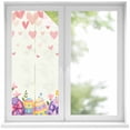 thumbnail image 1 of Easter Window Privacy Film, Spring Colorful Eggs Love Heart Botanical Flowers Static Cling UV Sun Blocking Heat Control Window Tint Day and Night, Non-Adhesive One Way Privacy Cover 19.6''x39.3'', 1 of 7