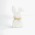 thumbnail image 1 of Easter Wooden Bunny Figurine Table Ornaments Easter Decor,Handmade Rabbit Ornaments to Paint Easter Bunny Cutouts Unfinished Bunny Tiered Tray Decor for Spring Easter Party Home Decor, 1 of 9