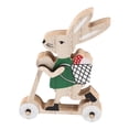 thumbnail image 1 of Easter Wooden Bunny Table Centerpiece Ornament Easter Rabbit Table Ornaments Farmhouse Rustic Wooden Standing Bunny Easter Wood Bunny Sign for Easter Spring Decoration, 1 of 8