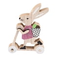 thumbnail image 1 of Easter Wooden Bunny Table Centerpiece Ornament Easter Rabbit Table Ornaments Farmhouse Rustic Wooden Standing Bunny Easter Wood Bunny Sign for Easter Spring Decoration, 1 of 8