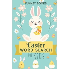 Easter Word Search For Kids, (Paperback)