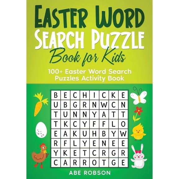 Easter Word Search Puzzle Book for Kids: 100+ Easter Word Search Puzzles Activity Book (The Ultimate Word Search Puzzle , (Paperback)