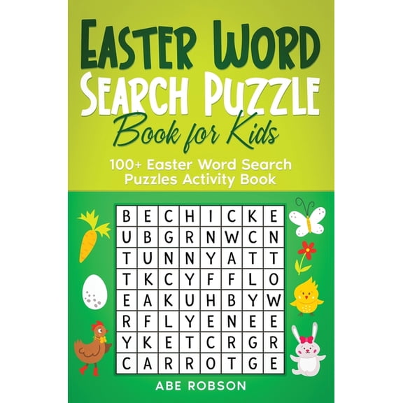 Easter Word Search Puzzle Book for Kids: 100+ Easter Word Search Puzzles Activity Book (The Ultimate Word Search Puzzle , (Hardcover)