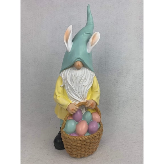 Easter X-Large Gnome Carrying Easter Egg Basket