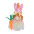 thumbnail image 1 of Easter and Bunny Doll Desktop Ornament Spring Home for Men Easter Decoration, 1 of 5