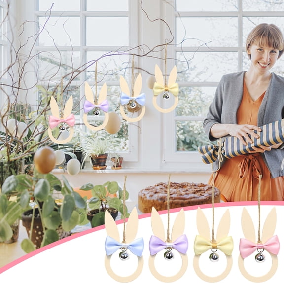 Easter bunny,floral wreath,pastel design,hanging decoration,holiday display,spring celebration,lighted accents,wire frame construction,durable plastic,window front porch decoration AKLJWH