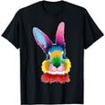 thumbnail image 1 of Easter bunny shirt, girls, women, children, Easter gift T-Shirt, 1 of 5