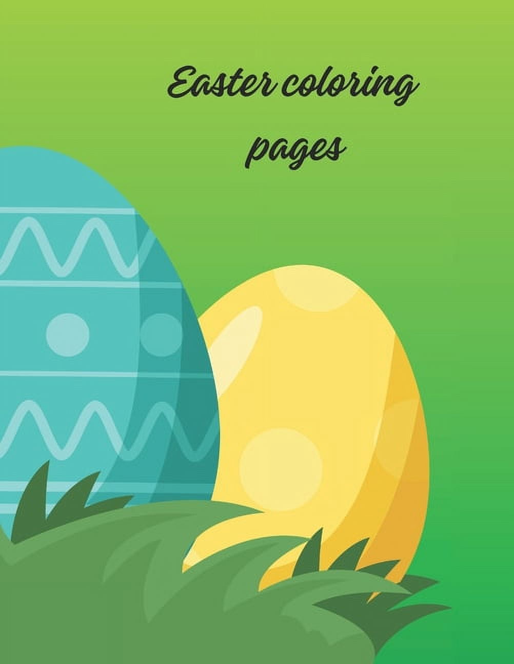 Easter coloring pages (Paperback)