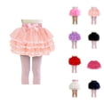 thumbnail image 1 of Easter dresses for girls toddler kids solid tutu tiered skirt layered party skirt for little girls 1-10 years, 1 of 4