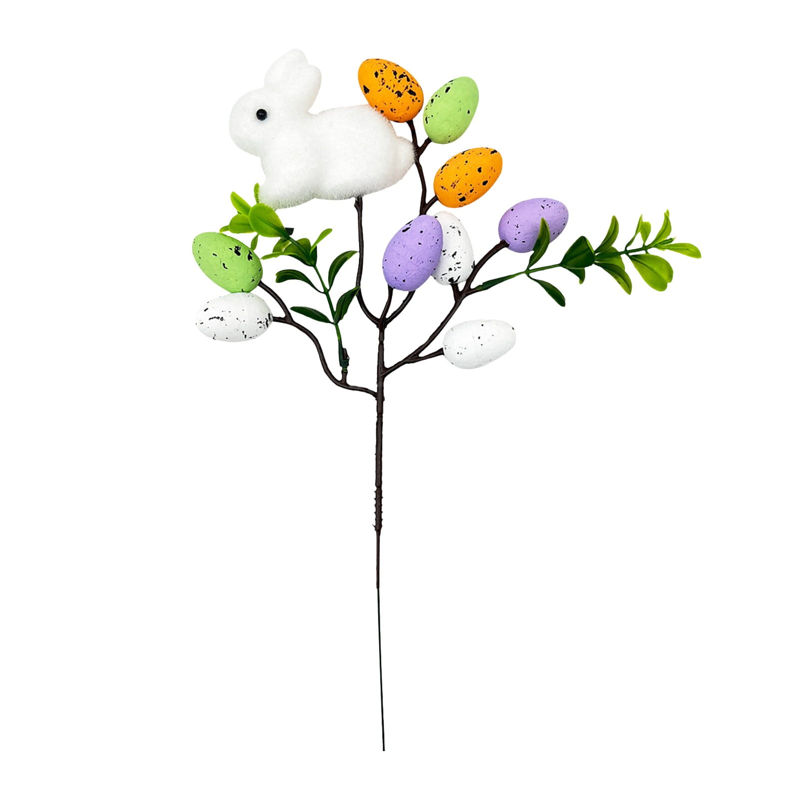 Easter faux ferns for outdoor Easter Egg Branches Bunny For Spring ...