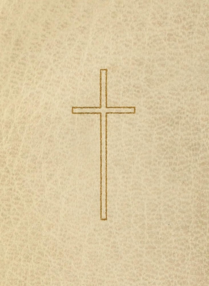 Easter in Heaven 1896 Cross Canvas Art - Louis Meynelle (24 x 36)