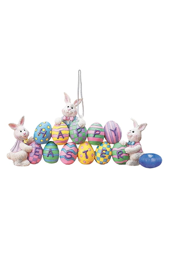 Easter on Sales! MIARHB Easter Decor Easter Decorations Easter Party Bunny Easter Eggs Decorations Home Decoration Spring Decor