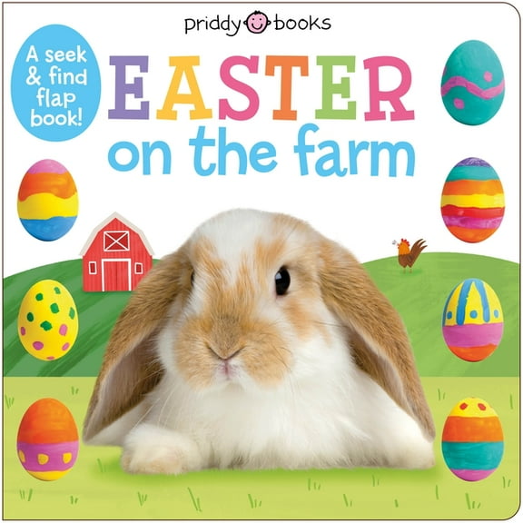 Easter on the Farm : A Seek & Find Flap Book (Board book)