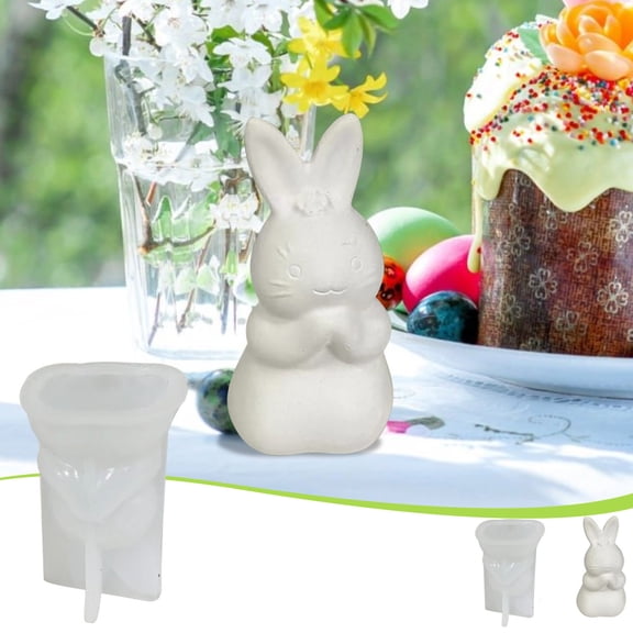 Easter party Decorations Blessing Ornament Plaster Easter Series Glue