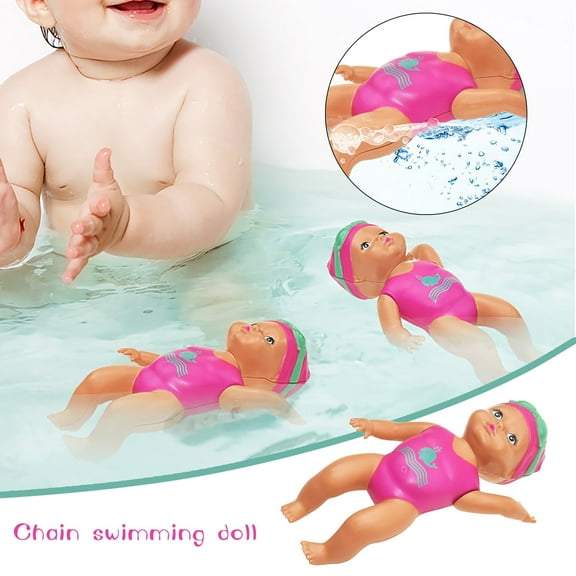 Christmas toys！Swimmer Dolls Toys - Water Electric Fun-Swimming Dolls for Kids Toddlers, Birthday Christmas Gifts for Boys Girls