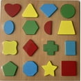 thumbnail image 1 of Easter toys！Wooden Puzzles Toys for Toddlers, Alphabet Number Shape Learning Puzzles, Montessori Toys Early Education Jigsaw for Boys and Girls, Birthday Christmas Gifts for Kids, 1 of 8