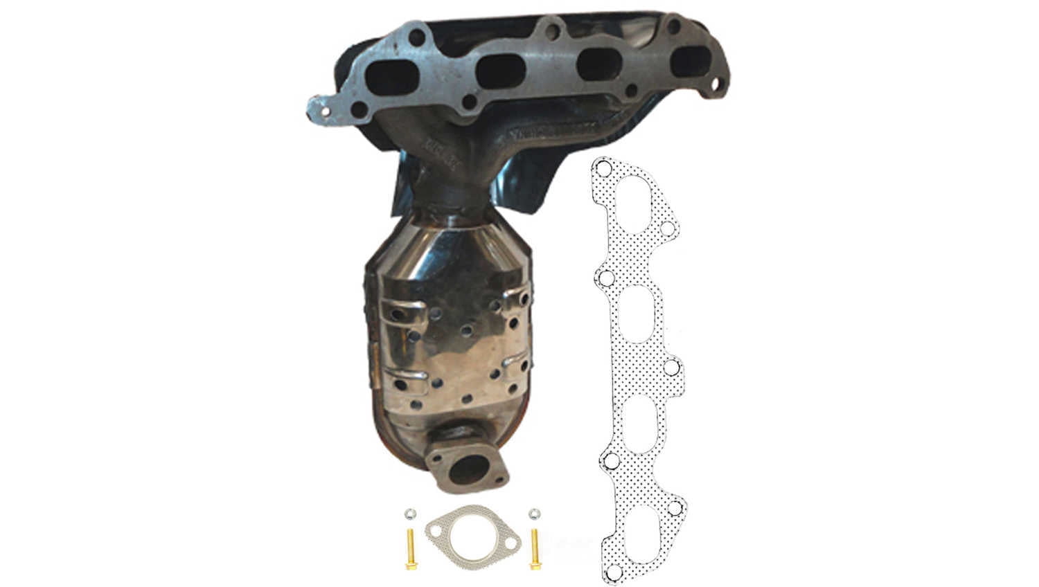 Eastern 40653 Direct Fit Exhaust Manifold W/integrated Catalytic Converter Fits select: 2003-2005 KIA RIO