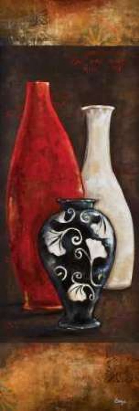 Eastern Bazaar I Canvas Art - Loretta Linza (8 x 24)