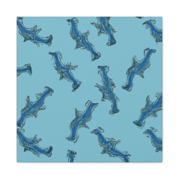 Eastern Bluebird Minima - Canvas